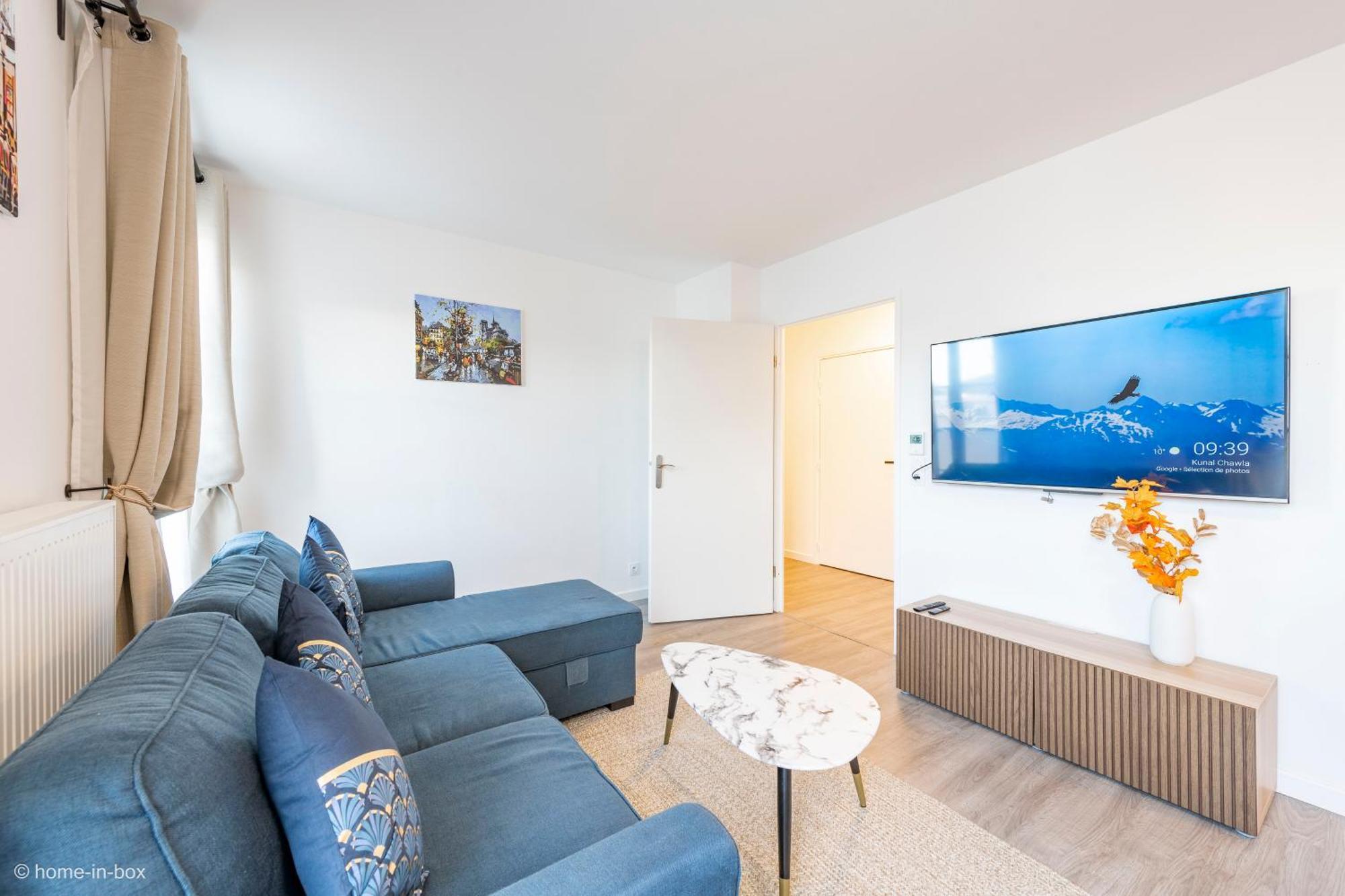 Le Cartier Appt F3, 7Mn Disneyland, Parking,Terrace Serris Buitenkant foto