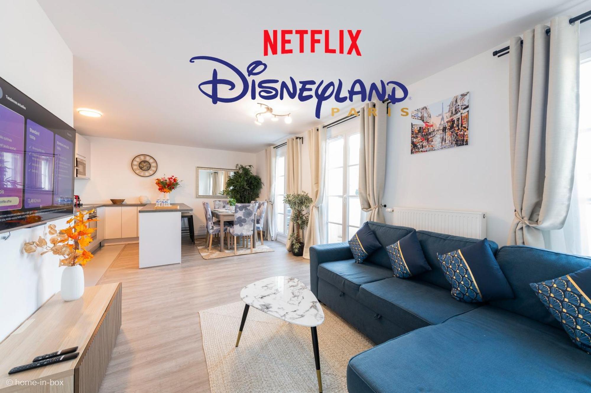 Le Cartier Appt F3, 7Mn Disneyland, Parking,Terrace Serris Buitenkant foto
