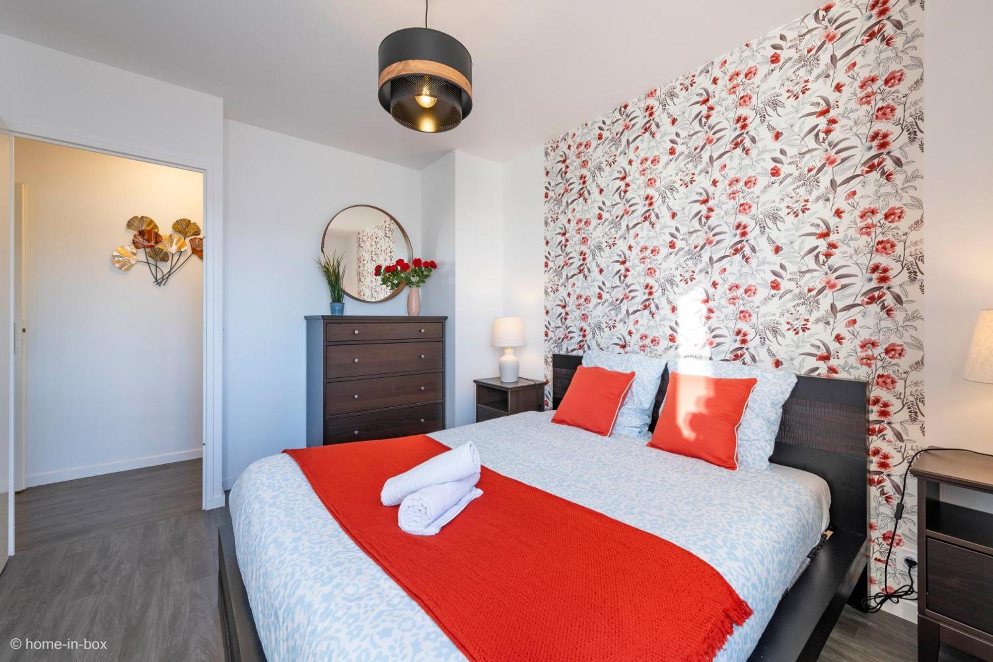 Le Cartier Appt F3, 7Mn Disneyland, Parking,Terrace Serris Buitenkant foto