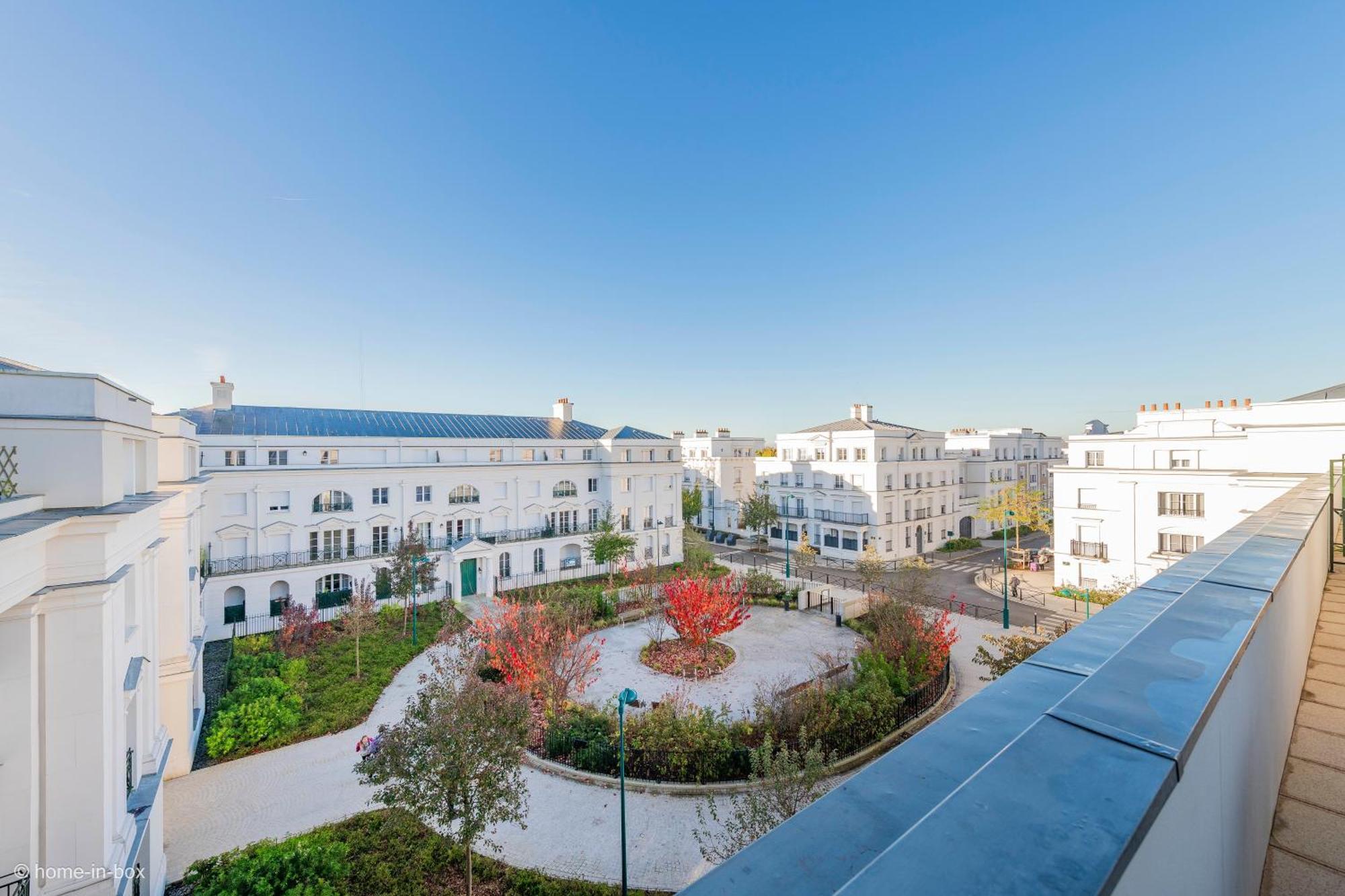 Le Cartier Appt F3, 7Mn Disneyland, Parking,Terrace Serris Buitenkant foto