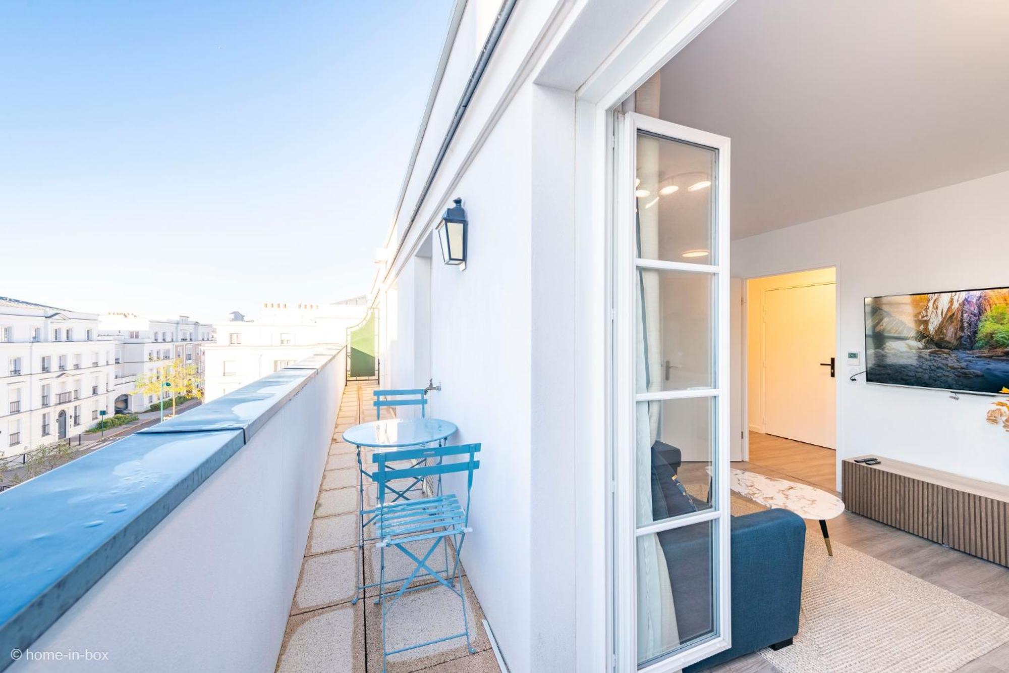 Le Cartier Appt F3, 7Mn Disneyland, Parking,Terrace Serris Buitenkant foto